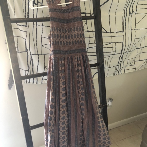 Printed Midi Dress - Picture 1 of 4